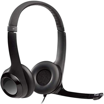 Logitech H390 USB Noise-Canceling Headset - Renewed