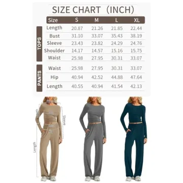 Kissfix Women’s Crop Top & Pant Fall Set