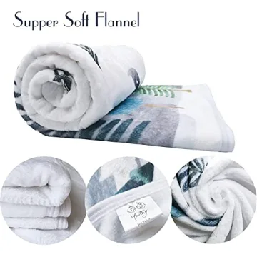 Ultra-Soft Baby Milestone Blanket with Stickers Gender Neutral