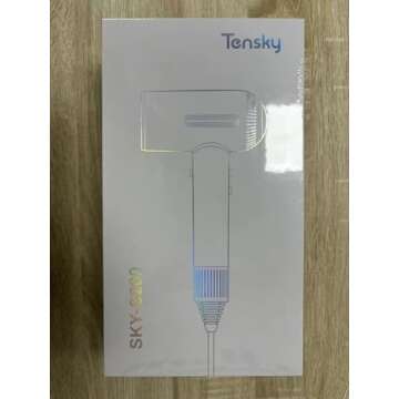 Tensky High-Speed Ionic Hair Dryer for Fast Styling and Shine