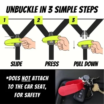 UnbuckleMe Tool for Easy Car Seat Release - Shark Tank As Seen