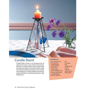 Stained Glass Projects for Beginners: 31 Projects to Make in a Weekend (IMM Lifestyle) Beginner-Friendly Tutorials & Step-by-Step Instructions for Frames, Lightcatchers, Leaded Window Panels, & More