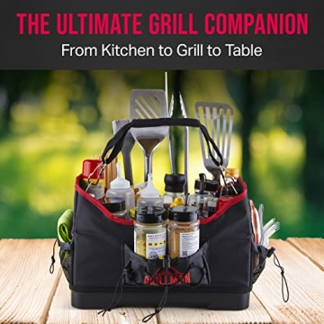Grillman Caddy for Outdoor Grilling - Ideal Gifts for Dads