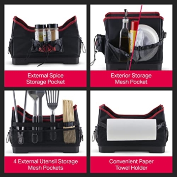 Grillman Caddy for Outdoor Grilling - Ideal Gifts for Dads