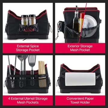 Grillman Caddy for Outdoor Grilling - Ideal Gifts for Dads