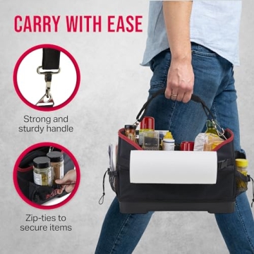 Grillman Caddy for Outdoor Grilling - Ideal Gifts for Dads