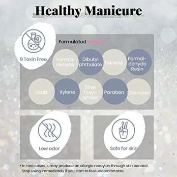 Beetles Reflective Glitter Gel Nail Polish Set for Stunning Nails