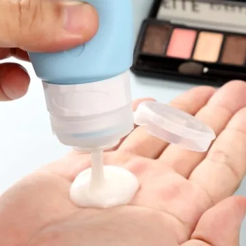 Gemice Leak Proof Travel Bottles TSA Approved Toiletries