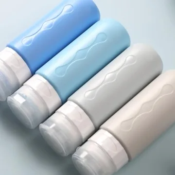 Gemice Leak Proof Travel Bottles TSA Approved Toiletries