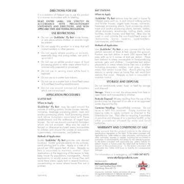 Starbar - Quikstrike Fly Bait 1 Pound, 1-Lb