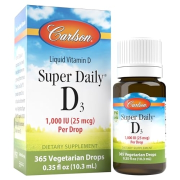 Carlson Vitamin D Drops 1,000 IU for Immune Health