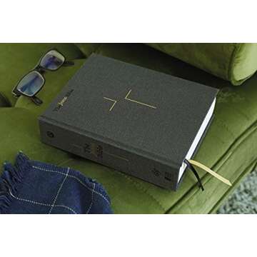 The Jesus Bible, ESV Edition, Cloth over Board, Gray