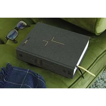 The Jesus Bible, ESV Edition, Cloth over Board, Gray