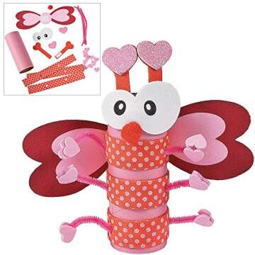 Valentine Day Craft Kit for Classroom & Activities