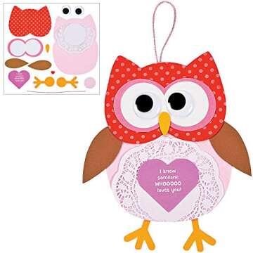 Valentine Day Craft Kit for Classroom & Activities