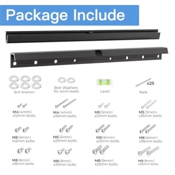 No Stud Drywall TV Mount for Easy Setup, Fits 12-55" TVs