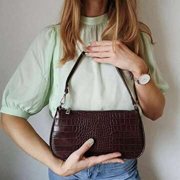 sembook Small Bag Mini Purse Women's Shoulder Handbags Bags Brown