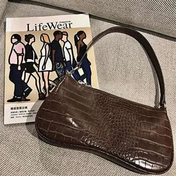 sembook Small Bag Mini Purse Women's Shoulder Handbags Bags Brown