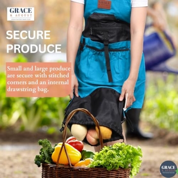 Gardening Apron with 7 Pockets – Stylish & Practical