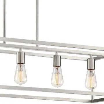 Quoizel New Harbor Linear Chandelier - Modern Elegance