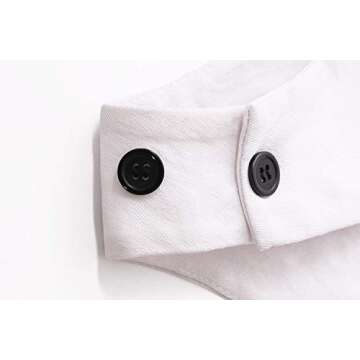 Asvivid Womens Sundresses Casual Crew Neck Sleeveless Button Summer Ladies Loose Cami Tank Shift Mini Dress S White