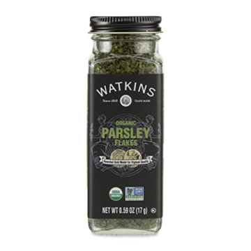 Watkins Gourmet Organic Spice Jar, Parsley Flakes, Non-GMO, Kosher, 0.59 Ounce Jar, 1-Pack