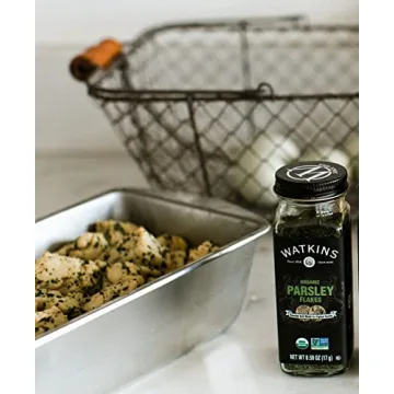 Watkins Gourmet Organic Parsley Flakes in Glass Jar