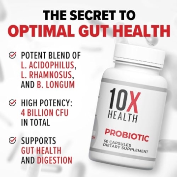 10X Health Probiotics for Immune & Digestive Support