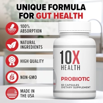10X Health Probiotics for Immune & Digestive Support