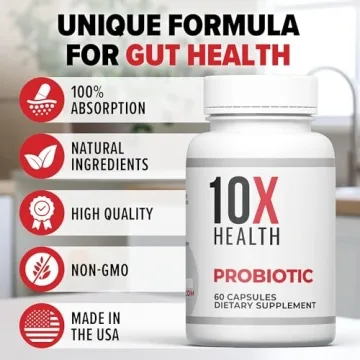 10X Health Probiotics for Immune & Digestive Support
