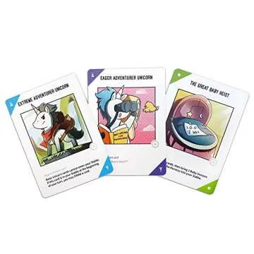 Unstable Games - Unstable Unicorns Adventures Expansion Pack - Designed to be Added to Your Unstable Unicorns Card Game