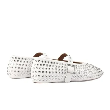 Stylish Comnulla Rhinestone Mary Jane Ballet Flats for Women