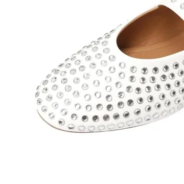 Stylish Comnulla Rhinestone Mary Jane Ballet Flats for Women