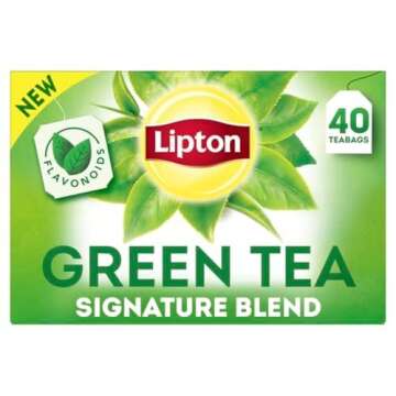 Lipton Signature Blend Green Tea Bags - 240 Total Teabags for Hot & Iced Tea