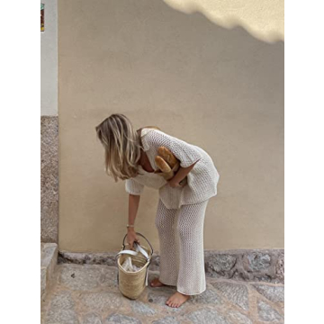 Famulily Sexy Beachwear Crochet Cover Up for Women