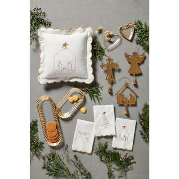 Mud Pie Glass Heart Tidbit Trays, small 5 1/2' x 5 1/2" | large 6 1/2" x 6 1/2", GOLD