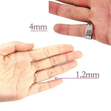 Coopache Invisible Ring Size Adjusters for Loose Rings