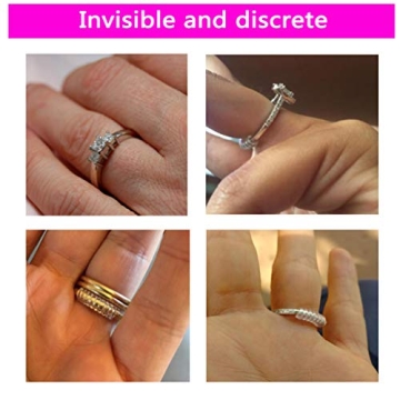 Coopache Invisible Ring Size Adjusters for Loose Rings