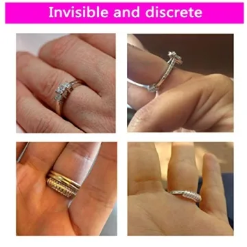 Coopache Invisible Ring Size Adjusters for Loose Rings