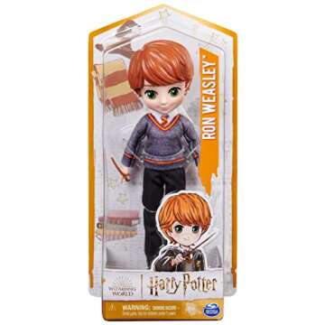 Enchanting 8-Inch Ron Weasley Doll - Wizarding World Magic