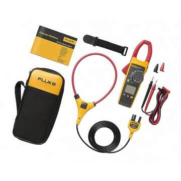 Fluke 376FC AC/DC Clamp Meter with iFlex For Industrial/Commercial Electricians, VFD Low Pass Filter...