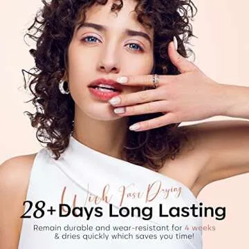 Modelones Gel Nail Manicure Kit With u v Light 48w Led Lamp Starter Kit, 6 Colors Nude Neutral Soak Off Nail Gel Polish Set Base & Top Coat Professional Tools For Beginners At Home Nail Curing Gift