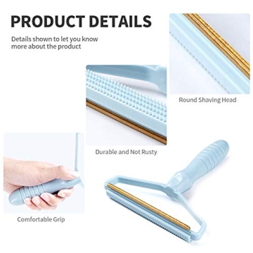 2PCS Portable Lint Remover for Effortless Hair Removal
