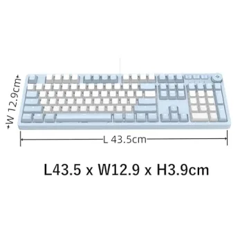 AK515 Mechanical Keyboard with Brown Switches and Backlit