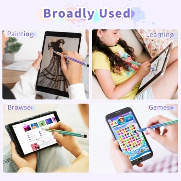 Stylish 2-in-1 Magnetic Stylus Pen for Touchscreens