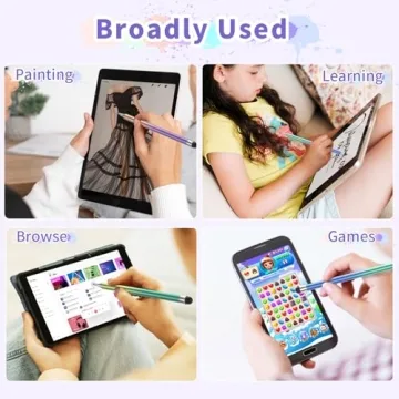 Stylish 2-in-1 Magnetic Stylus Pen for Touchscreens