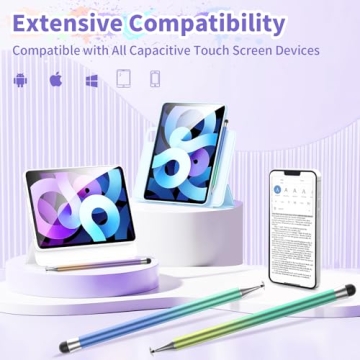 Stylish 2-in-1 Magnetic Stylus Pen for Touchscreens