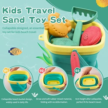 Exciting Beach Toys Set for Kids - Bucket, Shovel, Rake