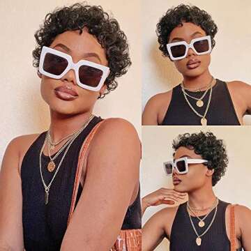 VRVogue Lace Front Curly Wig Human Hair 13x1 Pixie Cut Wig Lace Front Human Hair HD Lace Pixie Human Hair Wigs for Black Women Short Curly Pixie Human Hair Wigs Natural Black