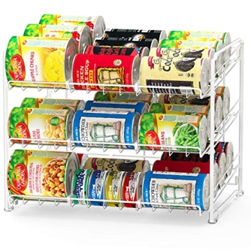 Stackable Can Rack Organizer for Pantry Space Saving